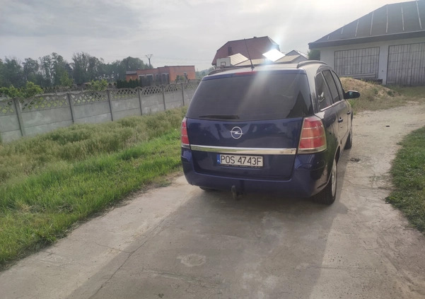 Opel Zafira cena 8500 przebieg: 243700, rok produkcji 2006 z Orzysz małe 7